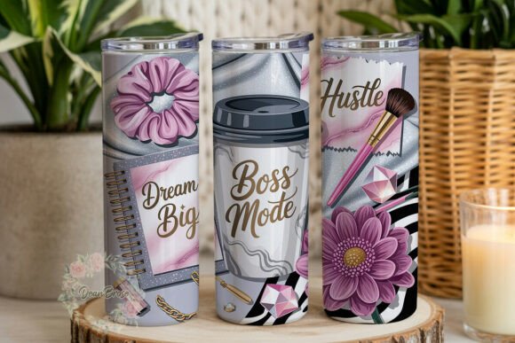 Chic Boss Babe Lifestyle 20oz Tumbler Graphics