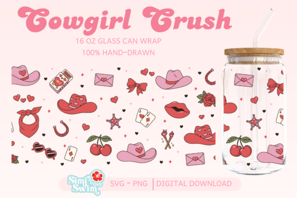 Cowgirl Crush Wrap for Crafts & Branding