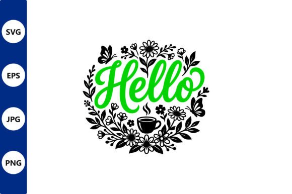 Floral Circle Hello Coffee Cup: A Hands-On Design Review