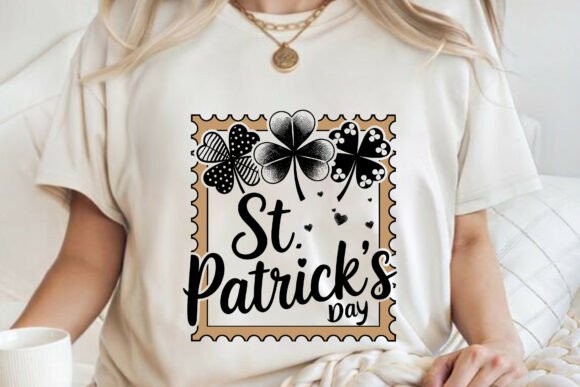 Lucky Clover St. Patrick’s Tee SVG PNG
