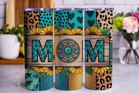 Rustic Sunflower Mom 20oz Tumbler Wrap Graphics Review